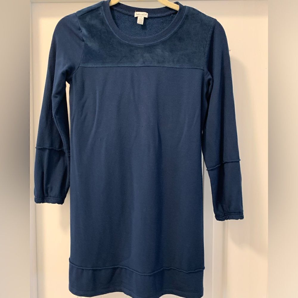 Splendid Girls Dress Size 12 Velour Knit Blend